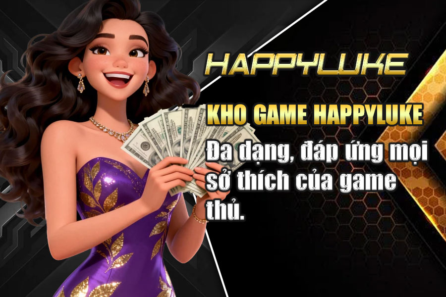 Kho game Happyluke đa dạng, đáp ứng mọi sở thích của game thủ.